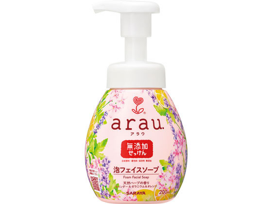 サラヤ アラウ. 泡フェイスソープ 200mL