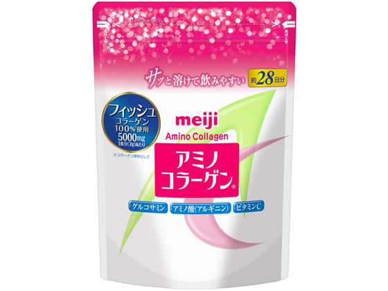 明治 明治製菓 アミノコラーゲン詰め替え用 214gが2 617円 ココデカウ