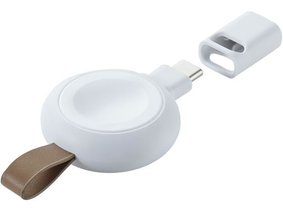 エレコム AppleWatch充電器 USB-C 直挿し 白 MPA-AWCDCQWH