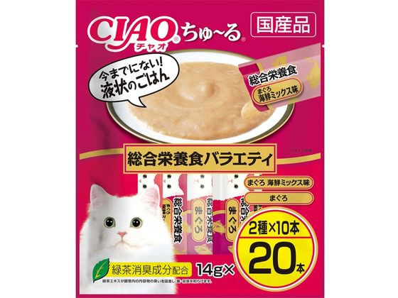 いなばペットフード CIAOちゅーる総合栄養食V14g×20本