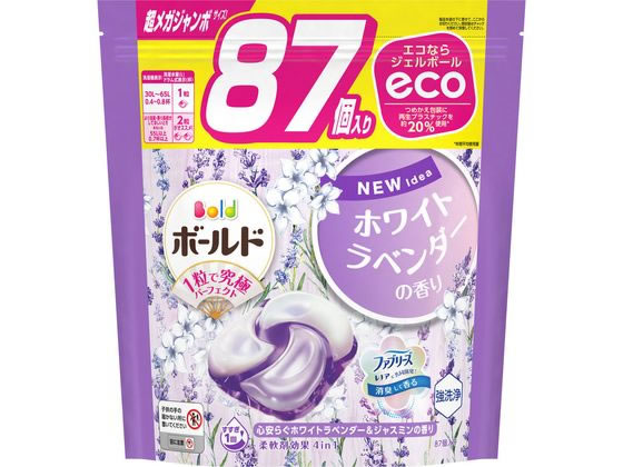 P & G ボールドジェルボール4D ホワイトラベンダー&ジャスミン 詰替 87個