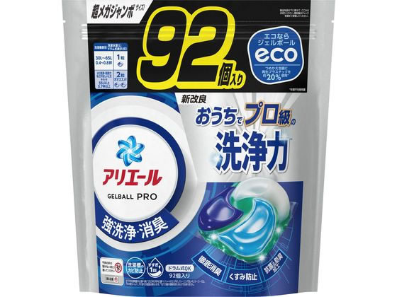 P & G アリエールジェルボールプロ 替 超メガジャンボ 92個