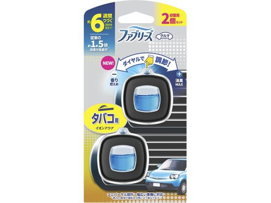 P & G ファブリーズ クルマ イージークリップ タバコ用 2個