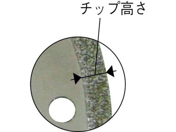 大見 塩ビ管用電着ダイヤカットソー 125mm DDP-125 7565739が7,212円