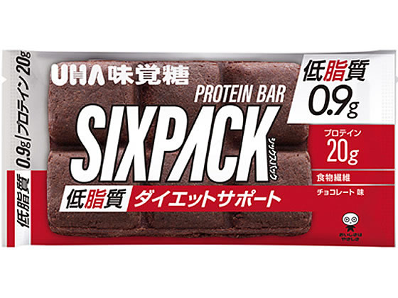 Uha味覚糖 Sixpack プロテインバー チョコレートが232円 ココデカウ