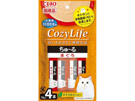 いなばペットフード チャオCozyライフちゅーる 鮪4本