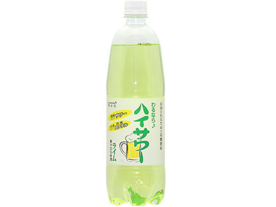 博水社 ハイサワー ライム 1000ml ペット