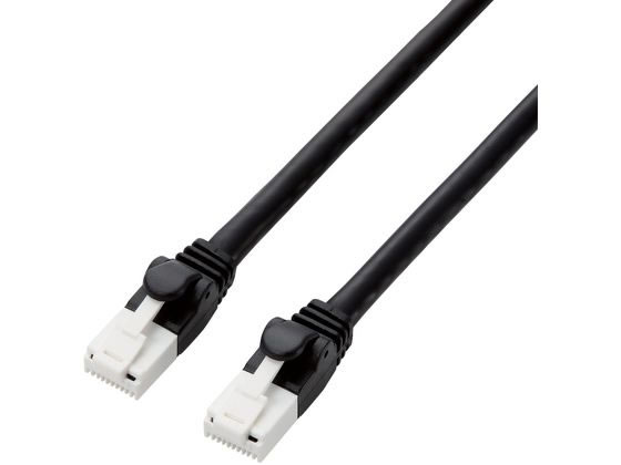 エレコム Cat6A準拠LANケーブル 1m ツメ折れ防止