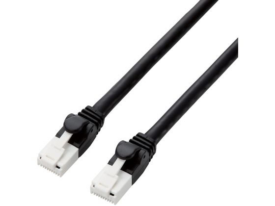 エレコム Cat6A準拠LANケーブル 3m ツメ折れ防止