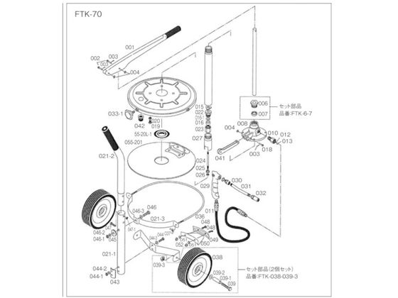 TRUSCO FTK70p C[ FTK-036