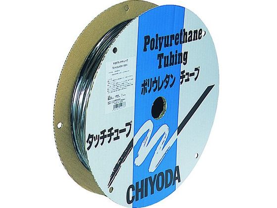 チヨダ TPタッチチューブ 6mm×100m 黒 TP-6X4.0-100