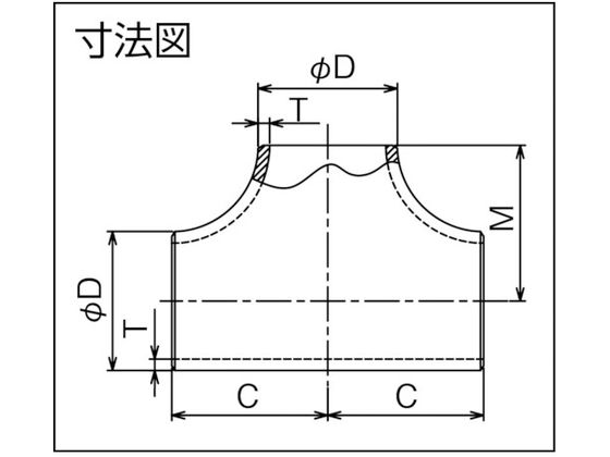 フローバル 同径チーズ S10S 09100069 B-TS-10S-100A