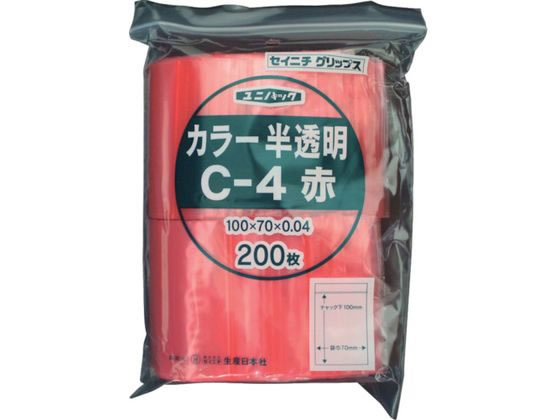 �Z�C�j�` �u���j�p�b�N�v C-4 �� 100�~70�~0.04 (200����)