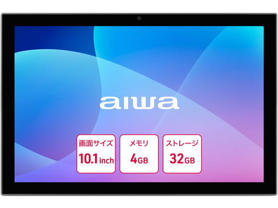 アイワ Android搭載 10.1インチ タブレットPC ブラック JA2-TBA1002