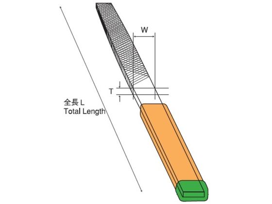 ツボサン 組ヤスリ 10本組 丸 細目 MA010-03 1セット(10本入)-