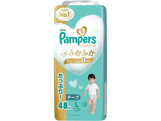 P & G パンパース 肌いちテープウルトラジャンボ L 48枚