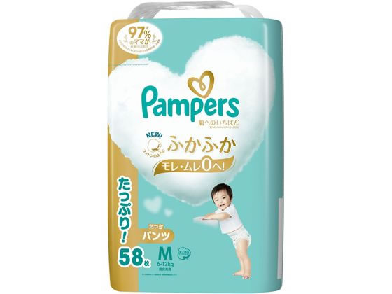 P & G パンパース 肌いちパンツウルトラジャンボ タッチP M 58枚