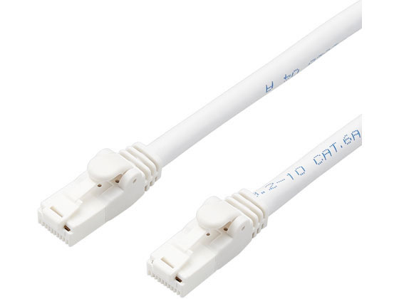 エレコム LANケーブル CAT6A 簡易包装 1m LD-GPAT WH1 RS