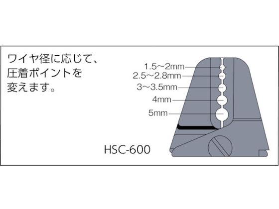 ARM アームスエージャーカッター付600mm HSC-600 1020838が11,627円