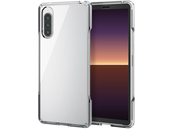 エレコム Xperia 10 II ハイブリッドケース PM-X202HVCCR