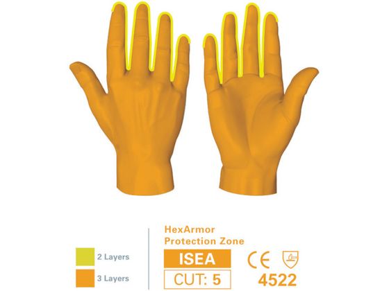 HEX ARMOR 切創手袋 ヘラクレスNSR 3041 M 754063