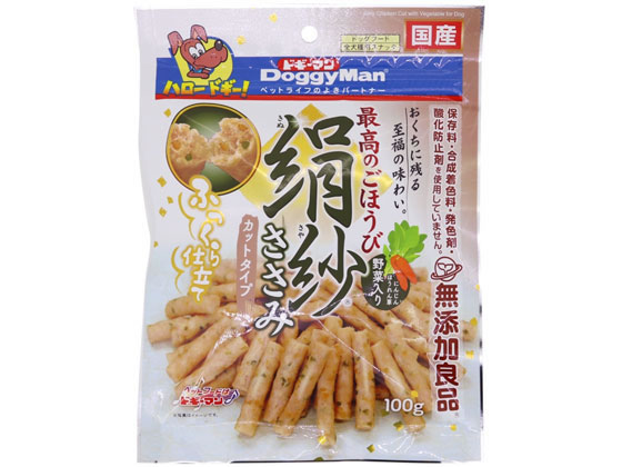 ドギーマンハヤシ 絹紗 カットタイプ 野菜入り 100g