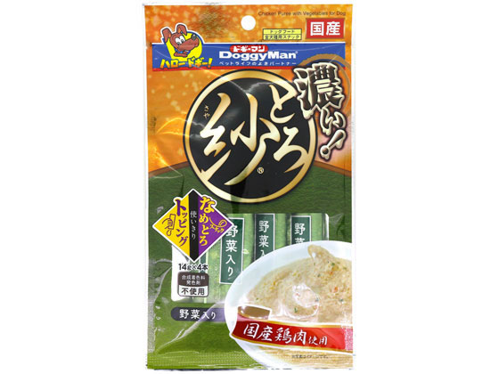 ドギーマンハヤシ とろ紗 野菜入り 14g×4本