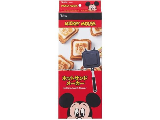 スケーター アルミ製ホットサンドメーカー ミッキーマウス ALHOS1