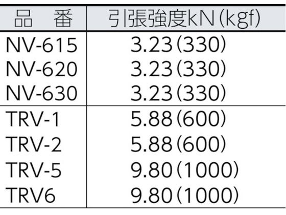 ユタカメイク ロープ ビニロンSトラックロープ(OB) 12×30 TRV6 3677460