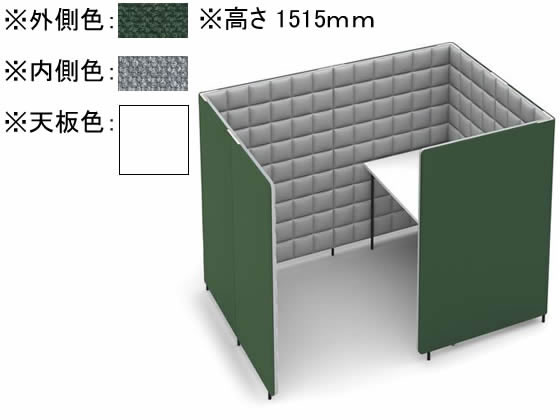 ●品番：ＰＦＲ−ＡＳＤ１３１９Ｌ−Ｑ６ＡＷ１●外寸法：幅１３６０×奥行２０００×高さ１５１５ｍｍ●テーブル高さ：７２０ｍｍ●質量：９９．９ｋｇ●本体材質：表面材クロス、ポリウレタンフォーム（芯材）ＭＤ