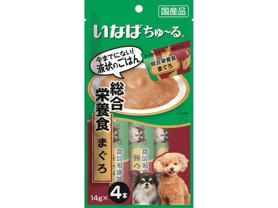 いなばペットフード ちゅーる 総合栄養食 まぐろ 14g×4本