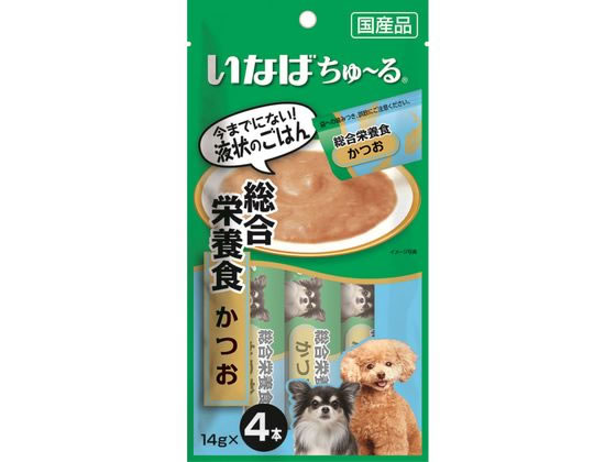 いなばペットフード ちゅーる 総合栄養食 かつお 14g×4本