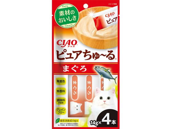 いなばペットフード CIAO ピュアちゅーる まぐろ 14g×4本