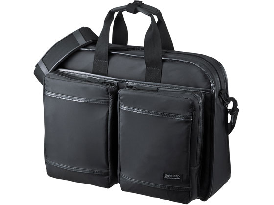 サンワサプライ 軽量PCバッグ 3WAY・15.6インチワイド BAG-LW10BK