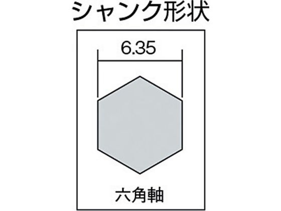 TRUSCO ナイスマイティ 27mm ドライバービットタイプ 2S-NMS-27EG-H