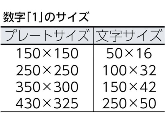 IM ステンシル A~Z 1セット26枚単位 文字サイズ100×65mm