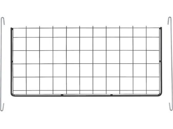 TRUSCO メッシュ棚板 ステー付 569×260 BK 黒 TMT-600