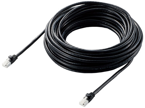 エレコム Cat6 LANケーブル 15m ブラック LD-GPT BK15 RS