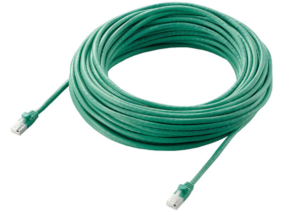 エレコム Cat6 LANケーブル 20m グリーン LD-GPT GN20 RS