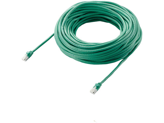 エレコム Cat6 LANケーブル 30m グリーン LD-GPT GN30 RS