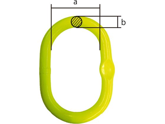 マーテック 1本吊りチェンスリングセット L=1.5m TA1-EKN-16