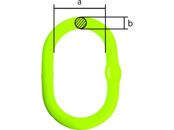 マーテック 1本吊りチェンスリングセット L=1.5m TA1-EKN-6 1148076が