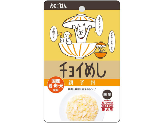 わんわん チョイめし 親子丼 80g