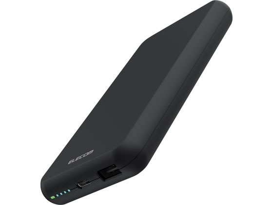 エレコム モバイルバッテリー 10000mAh 大容量 DE-C38-10000BK