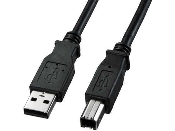 サンワサプライ USB2.0ケーブル (ブラック 1m) KU20-1BKK2