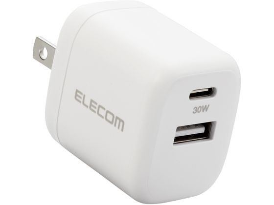 エレコム AC充電器 USB Type-C PD対応 30W MPA-ACCP30WH