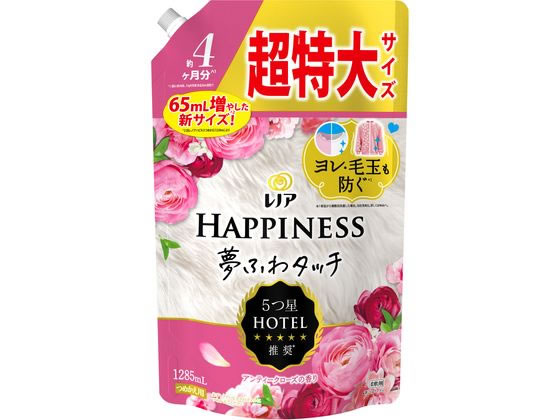 P & G レノア ハピネス 夢ふわタッチ アンティークローズ 詰替 1285mL