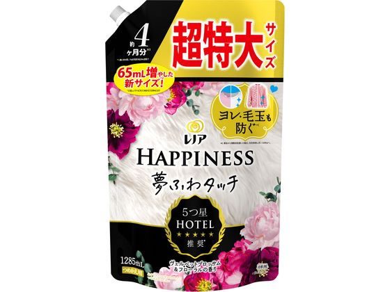 P & G レノア ハピネス 夢ふわタッチ ブロッサム&フローラル 詰替 1285mL