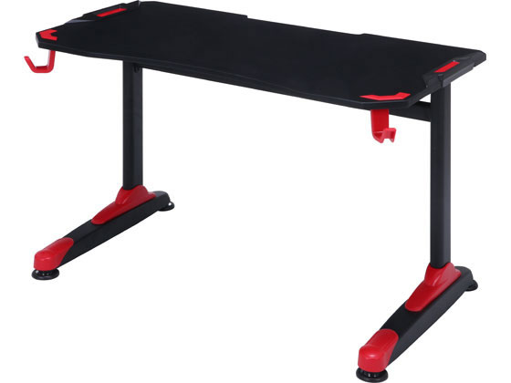 不二貿易 GAMING DESK XeNO W1200×H730 レッド 38132