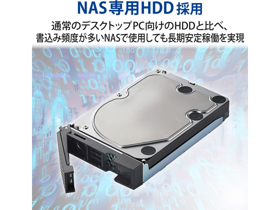エレコム NSB-7A/5Aデスクトップ用スペアドライブ 1TB NSB-SD1TD